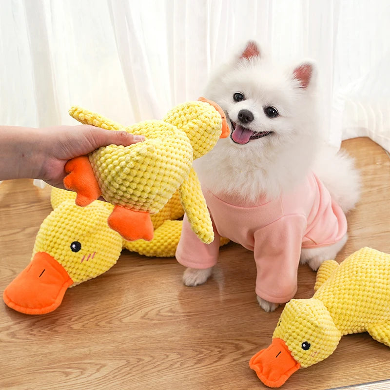 Booteely Plush Duck Dog Toy